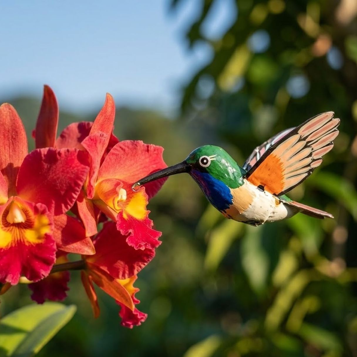 Click thumbnail to enlarge and hover over the picture to zoom Ecuadorian Hummingbird 3