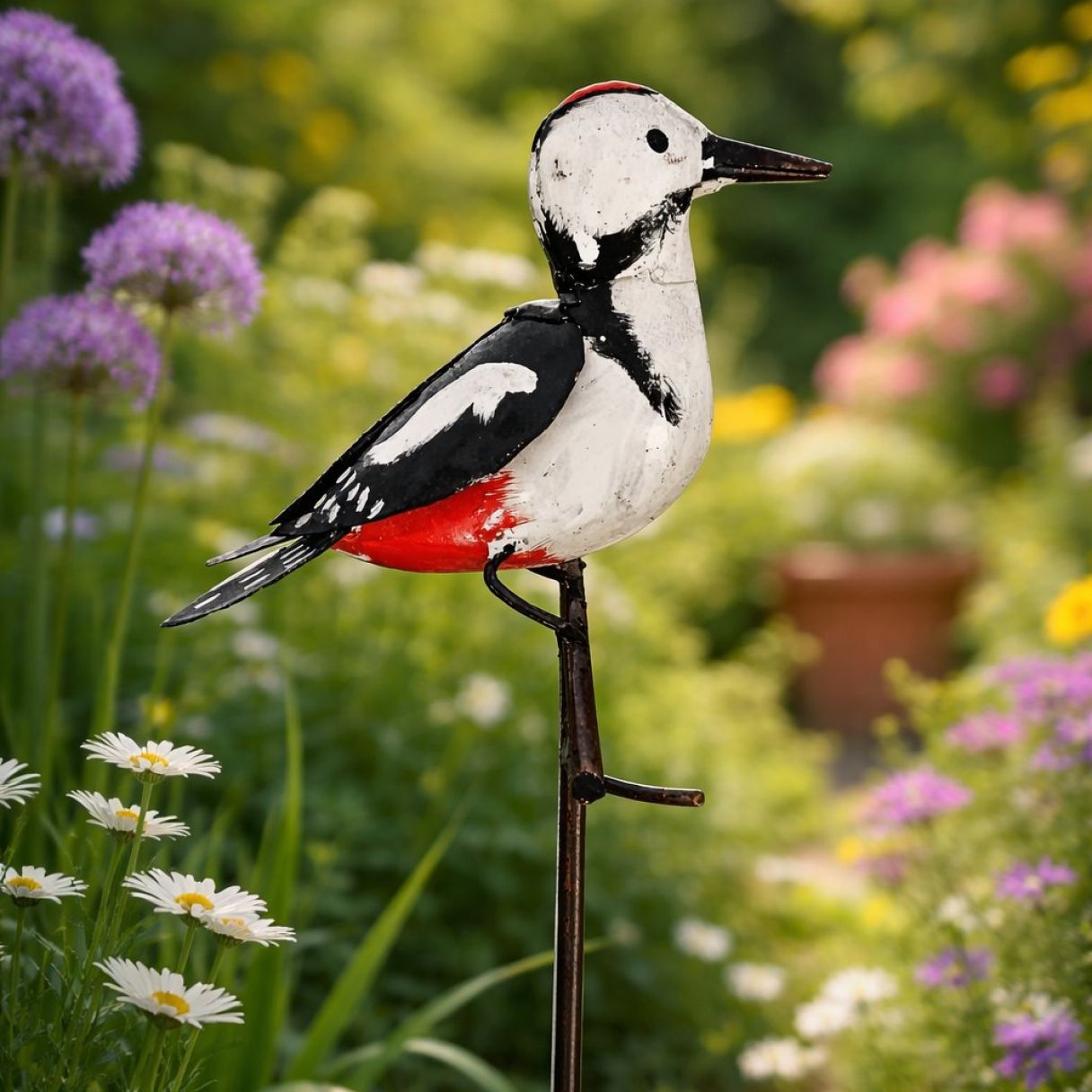 Click thumbnail to enlarge and hover over the picture to zoom Great Spotted Woodpecker spike 5