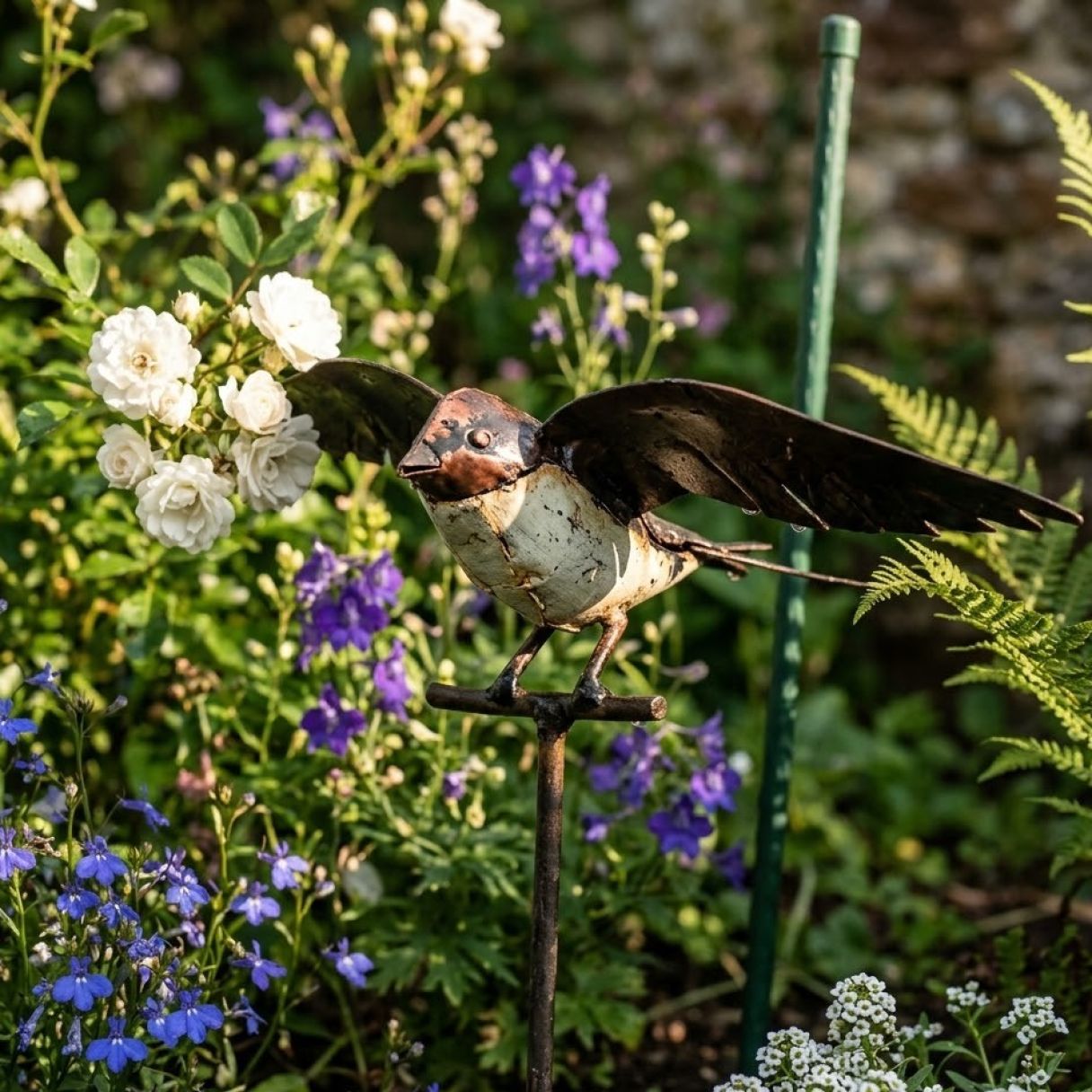 Click thumbnail to enlarge and hover over the picture to zoom White Swallow Open Wings Guardian 2