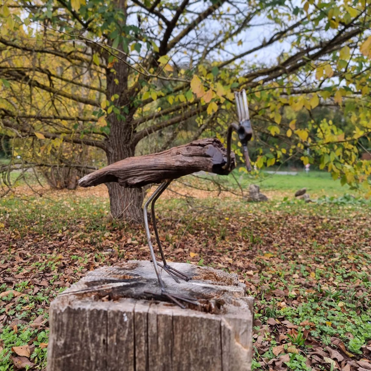 Click thumbnail to enlarge and hover over the picture to zoom Small wooden ostrich floats 3