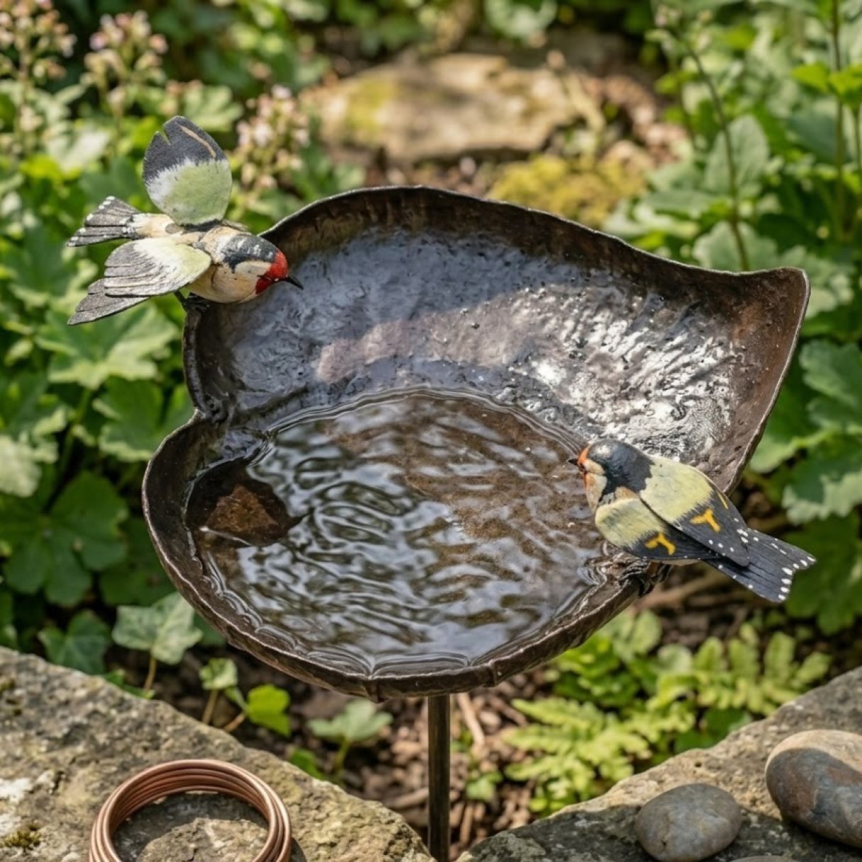 Click thumbnail to enlarge and hover over the picture to zoom Triangle Nest Brown Swallows 3