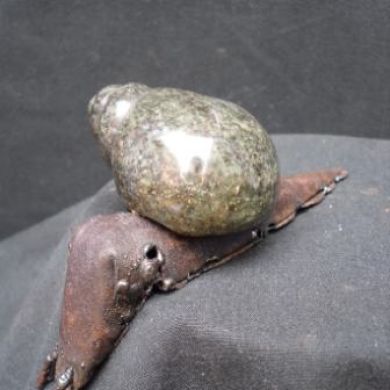 Snail Stone and Metal low head