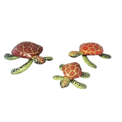 Tortue marine séries de 3 