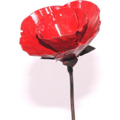 Tuteur Coquelicot Peint